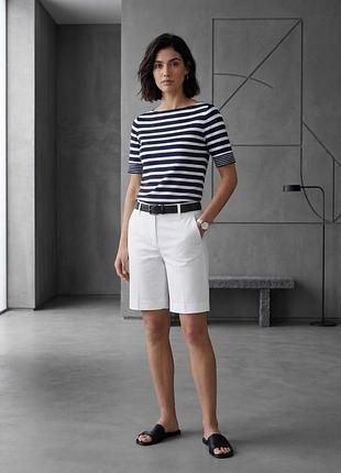 Смугастий трикотажний топ lauren ralph lauren_#410
