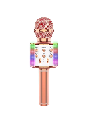 Мікрофон з караоке epik ws858l rose gold