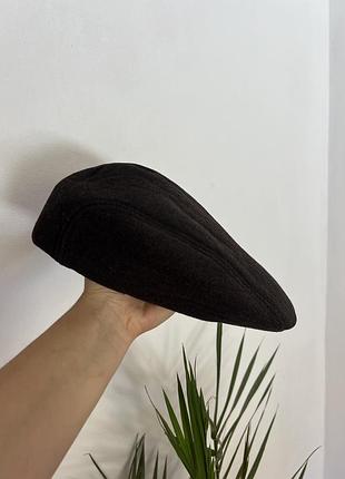 Кепі класичне, вінтажне чоловіче formen р.57, 80% вовна. темно-коричнева класична модель у британському стилі для прохолодної погоди.
