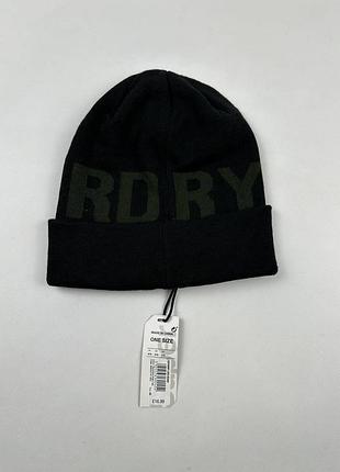 Чоловіча шапка з логотипом superdry 4