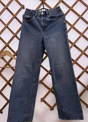 Джинси reserved denim wide leg сині