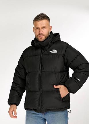 👕 пуховик the north face 700 чорний