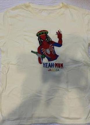 Чоловіча футболка rasta web slinger hero jamaica