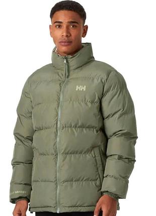 Чоловіча куртка helly hansen двостороння оливкова