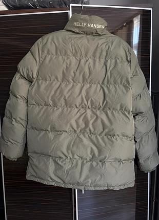 Чоловіча куртка helly hansen двостороння оливкова 4