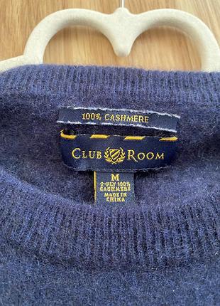 Светр club room 100% кашемір 2