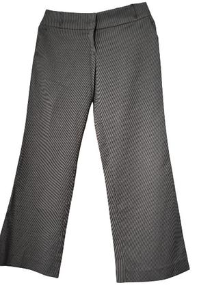 Широкие брюки палаццо в тонкую полоску sutherland (размер 36 / s)