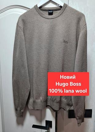 Hugo boss джемпер lana wool 100%