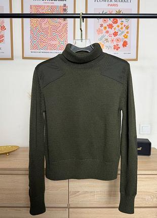 Светр водолазка жіночий zara хакі