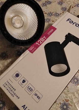 Трекові світлодіодні світильники feron al102 12вт 2700к (6 шт)