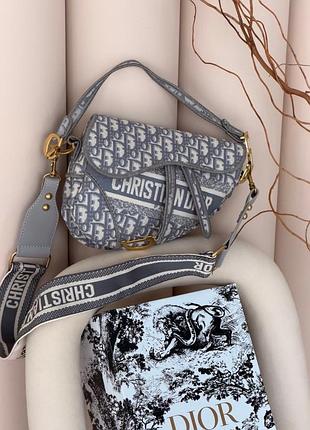 Жіноча сумка saddle bag напис 6