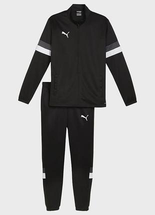 Спортивний костюм чоловічий puma teamrise чорний