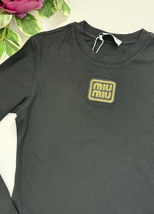 Лонгслів миу миу 4
