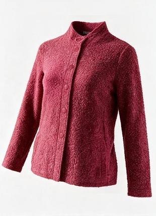 Німецький кардиган букле rabe 1920, р. 44 (наш 50/xl), червоний.