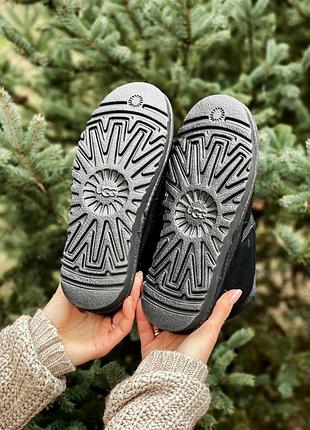 Черевики ugg black замш 5