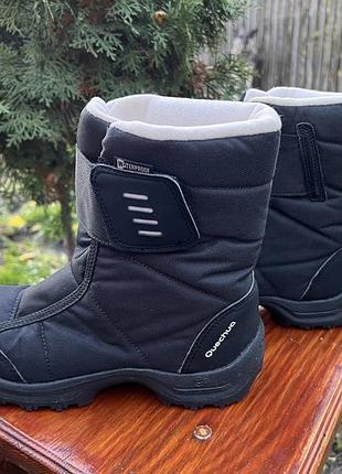 Зимові термочоботи quechua sh100 x-warm junior 36 р. (устілка 23 см) оригінал