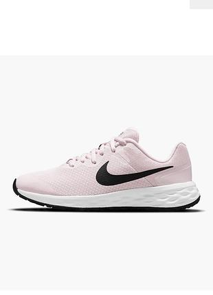 Кросівки nike revolution 6 nn (gs) у рожевому кольорі 35.5-36 розміру