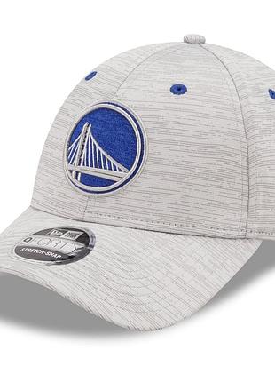 Men's new era gray golden state warriors outline 9forty snapback hat
