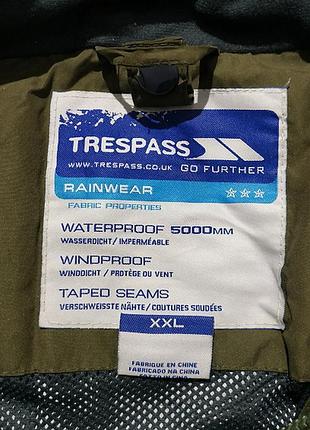 Куртка trespass на мембране 5000mm - ххl 3