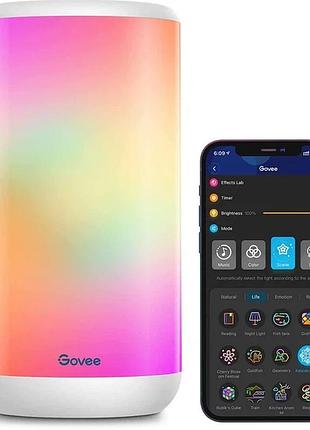 Умный портативный светильник govee aura smart table lamp rgbic wifi + bluetooth