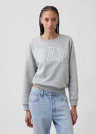 Світшот жіночий gap, колір сірий😍 кофта светр