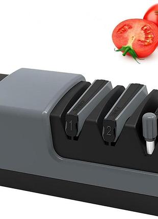 Точилка для ножей электрическая 4-в-1 lever sharpener pro rz-d004 (заточка ножей, ножниц, топор)