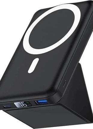 Беспроводной повербанк power bank podoru kt-d013 10000 mah magsafe магнитный powerbank