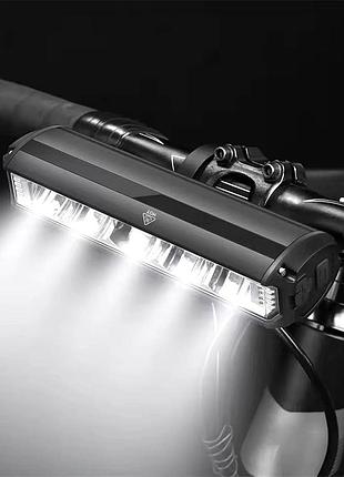 Велосипедные фонари bicycle headlight w605 6500 sioyio 6500 люмен с 4 режимами, usb аккумуляторный велосипедный фонарь