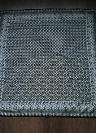 Тонкий платок kevser, шов роуль, 88*89,