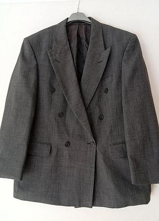 Чоловічий вовняний піджак marks& spencer