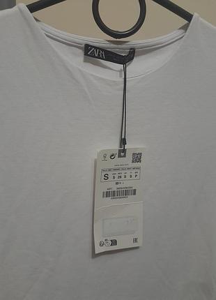 Боди белый xs-s zara 2
