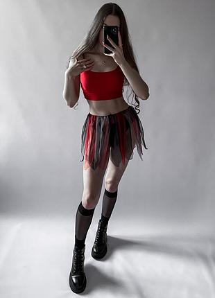 Удивительная сетчатая юбочка💋🔥 2