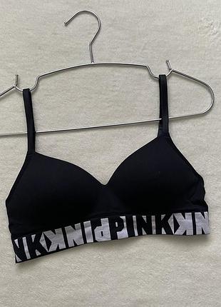 Бюстгальтер push-up pink by victoria’s secret