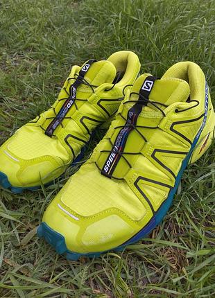 Кросівки чоловічі salomon speedcross 4 салатові