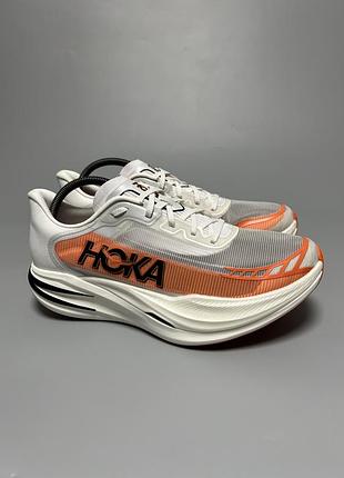 Професійні бігові кросівки з карбоновою пластиною hoka one one cielo x1 2.0 (carbon fiber plate) оригінал 1162053 flv