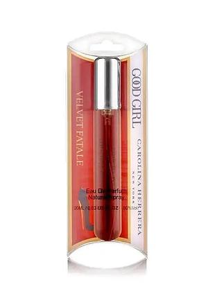 Carolina herrera good girl velvet fatale 20 мл
