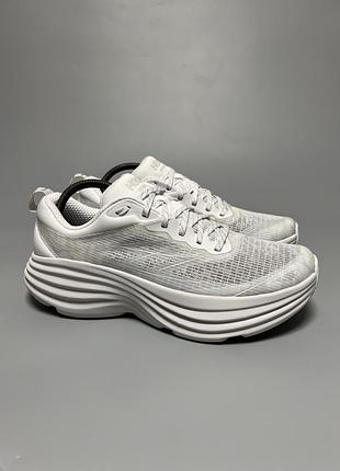 Кросівки для комфортної ходьби бігу тренувань hoka one one bondi 8 ts caged  “stealth tech pack” оригінал 1155391 wmc