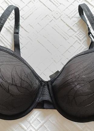 Бюстгальтер черного цвета calvin klein 80c 2