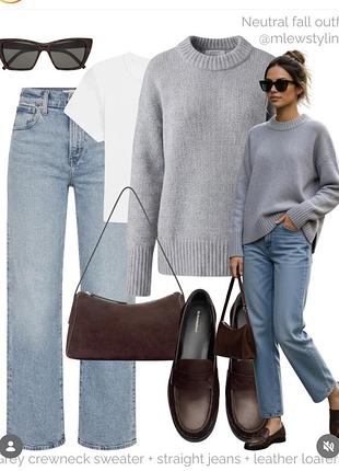 Отличные джинсы zara на высокой посадке