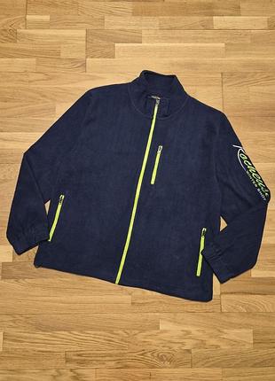 Чоловіча флісова кофта atlas for men синя xxl