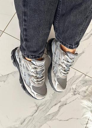Чоловічі кросівки asics gel-nyc glacier grey gore-tex thermo / smb+ 🔗