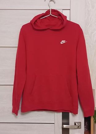 Червоний худі унісекс nike