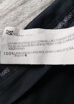 Брюки вовна100% zara 5