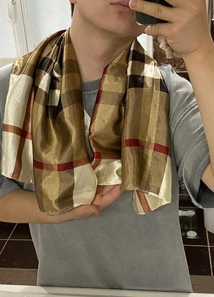 Шарф по типу burberry