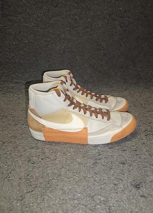 Високі кросівки nike blazer mid '77 (dq7673-001) — розмір eur 40.5 (25.5 см)