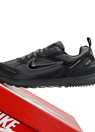 Nike waffle s gtx grey black 4