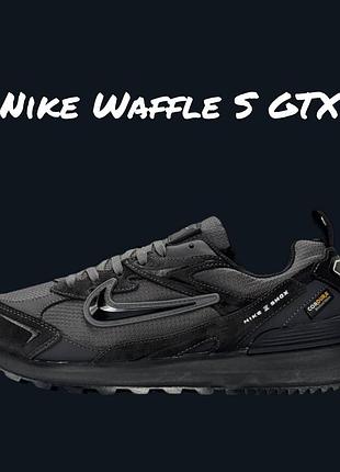 Nike waffle s gtx grey black 5