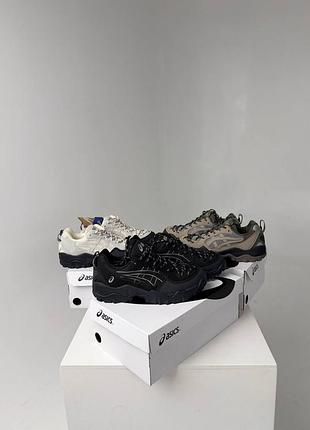 Кросівки asics gel pickax чорні, хакі, сірі