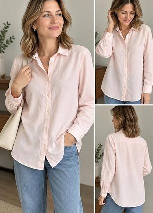Лляна сорочка primark розмір s,m,l