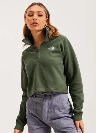 🏔 жіноча флісова кофта the north face 1/4 zip